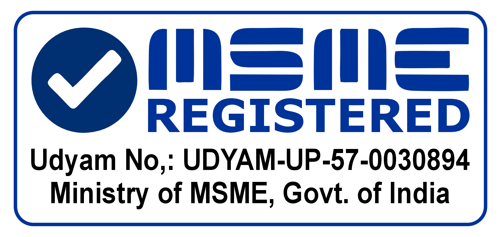 MSME Registered